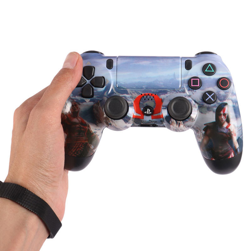 دسته بازی بی سیم SONY PlayStation 4 DualShock 4 High Copy طرح God of War کد 6