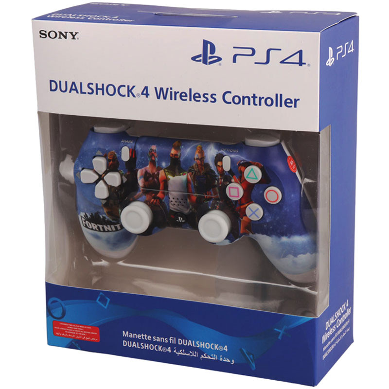 دسته بازی بی سیم SONY PlayStation 4 DualShock 4 High Copy طرح Fortnite کد 2