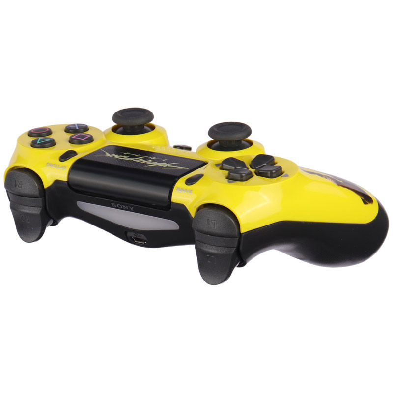 دسته بازی بی سیم SONY PlayStation 4 DualShock 4 High Copy طرح Cyberpunk 2077