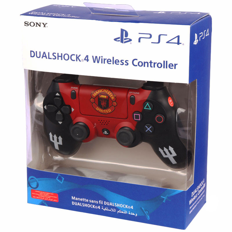 دسته بازی بی سیم SONY PlayStation 4 DualShock 4 High Copy طرح Manchester United
