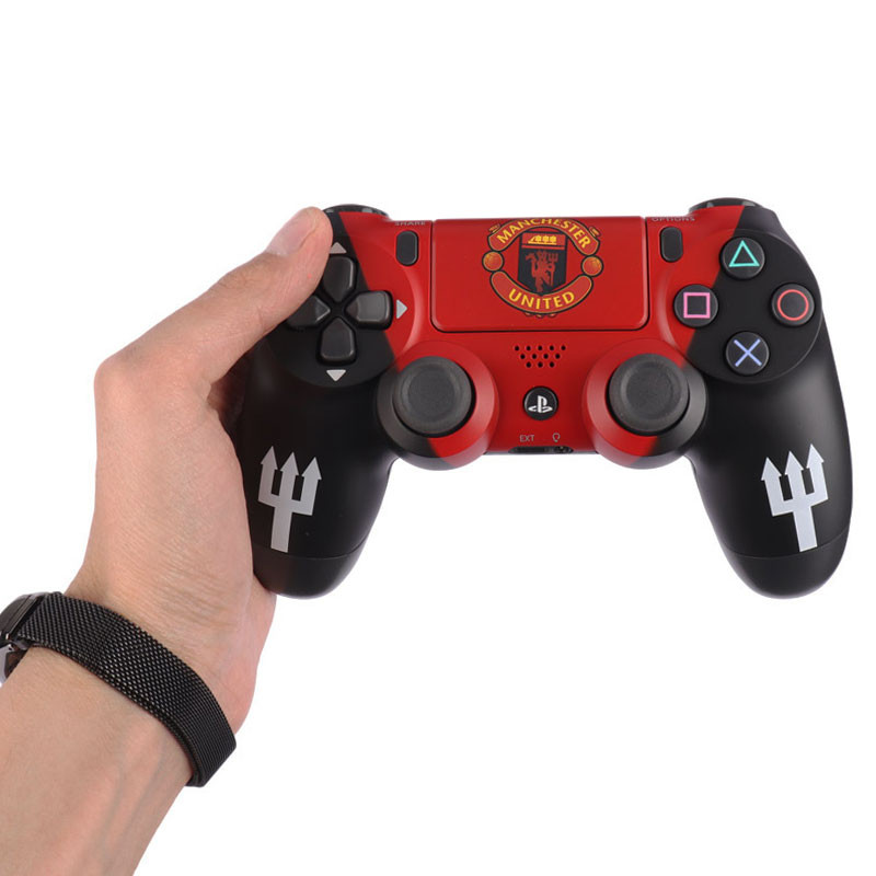 دسته بازی بی سیم SONY PlayStation 4 DualShock 4 High Copy طرح Manchester United
