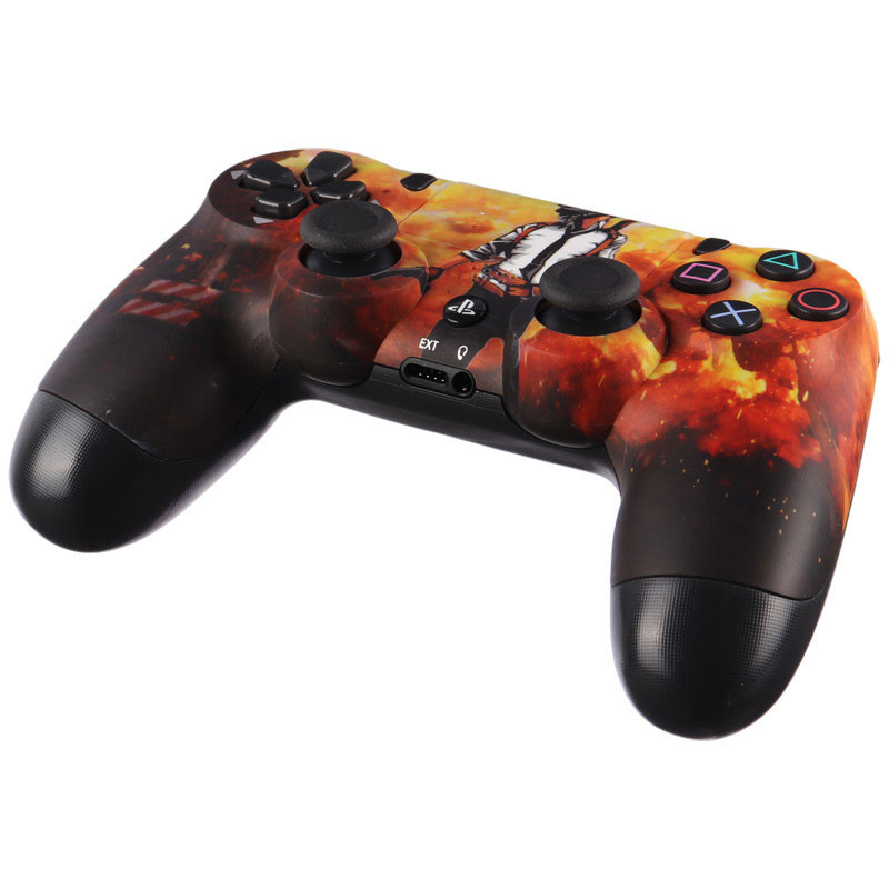 دسته بازی بی سیم SONY PlayStation 4 DualShock 4 High Copy طرح PUBG