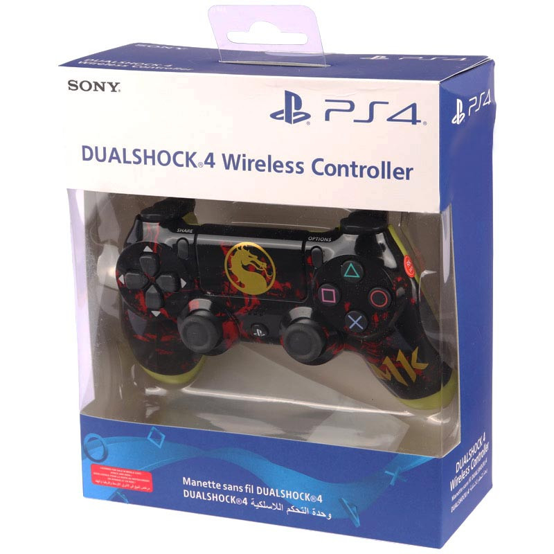 دسته بازی بی سیم SONY PlayStation 4 DualShock 4 High Copy طرح Mortal combat کد 2
