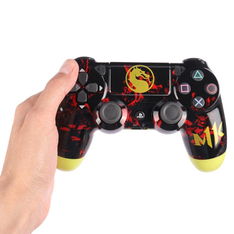 دسته بازی بی سیم SONY PlayStation 4 DualShock 4 High Copy طرح Mortal combat کد 2
