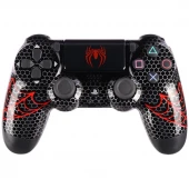 دسته بازی بی سیم SONY PlayStation 4 DualShock 4 High Copy طرح Spider Man کد 7