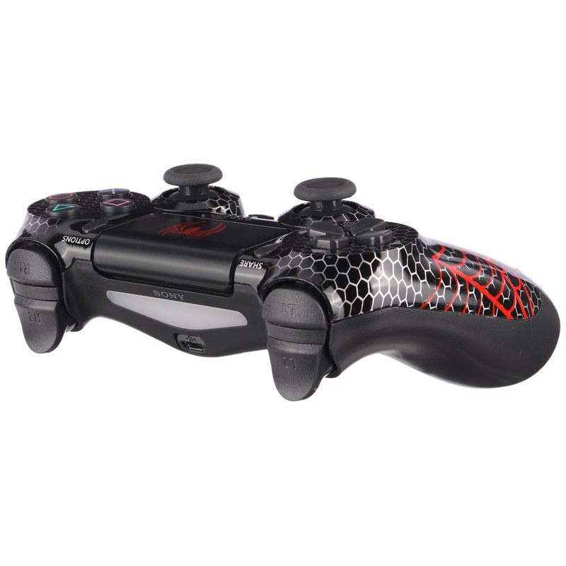 دسته بازی بی سیم SONY PlayStation 4 DualShock 4 High Copy طرح Spider Man کد 7