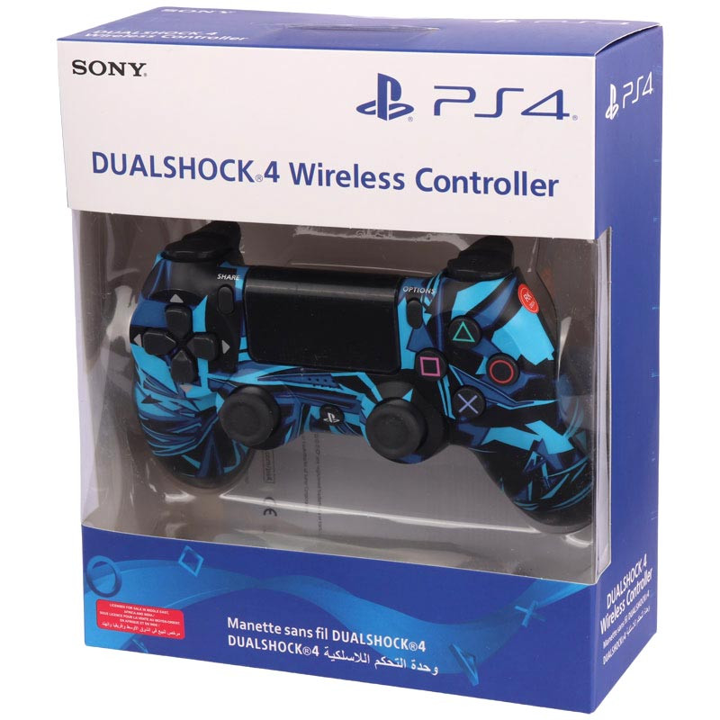 دسته بازی بی سیم SONY PlayStation 4 DualShock 4 High Copy طرح فانتزی رنگی کد 1