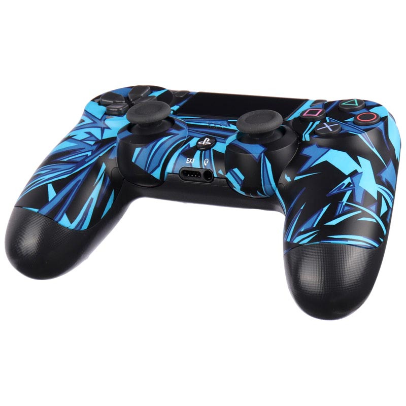 دسته بازی بی سیم SONY PlayStation 4 DualShock 4 High Copy طرح فانتزی رنگی کد 1