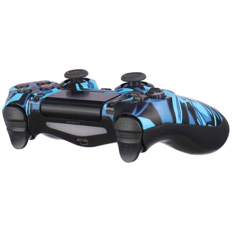 دسته بازی بی سیم SONY PlayStation 4 DualShock 4 High Copy طرح فانتزی رنگی کد 1