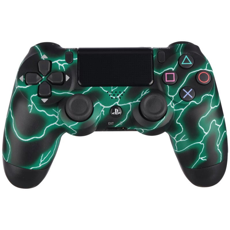 دسته بازی بی سیم SONY PlayStation 4 DualShock 4 High Copy طرح فانتزی رنگی کد 2