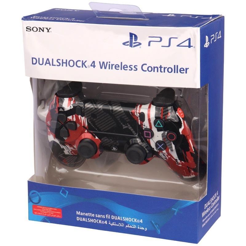 دسته بازی بی سیم SONY PlayStation 4 DualShock 4 High Copy طرح فانتزی رنگی کد 3