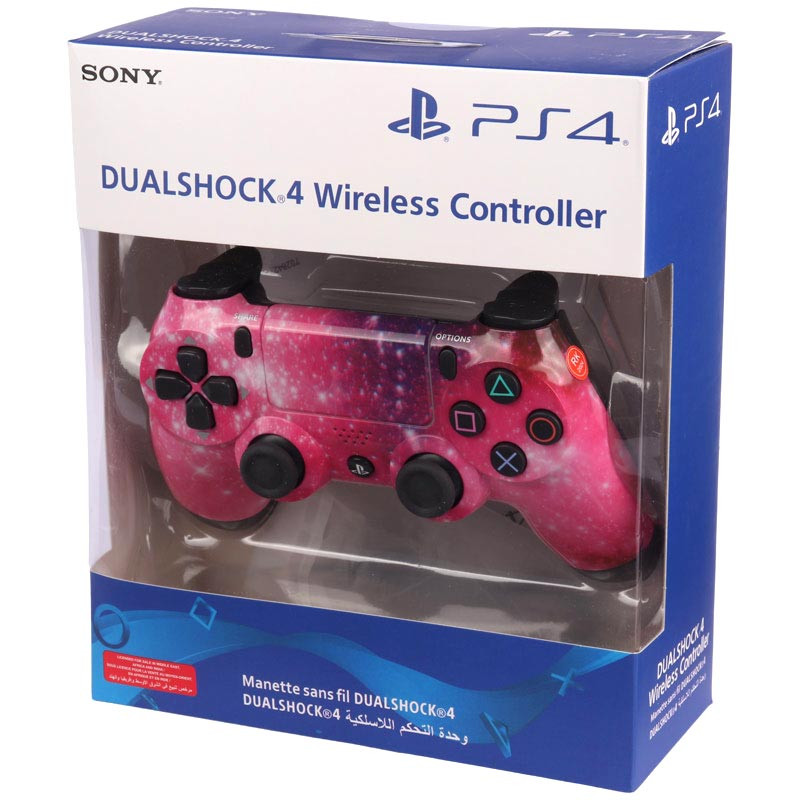 دسته بازی بی سیم SONY PlayStation 4 DualShock 4 High Copy طرح کهکشان