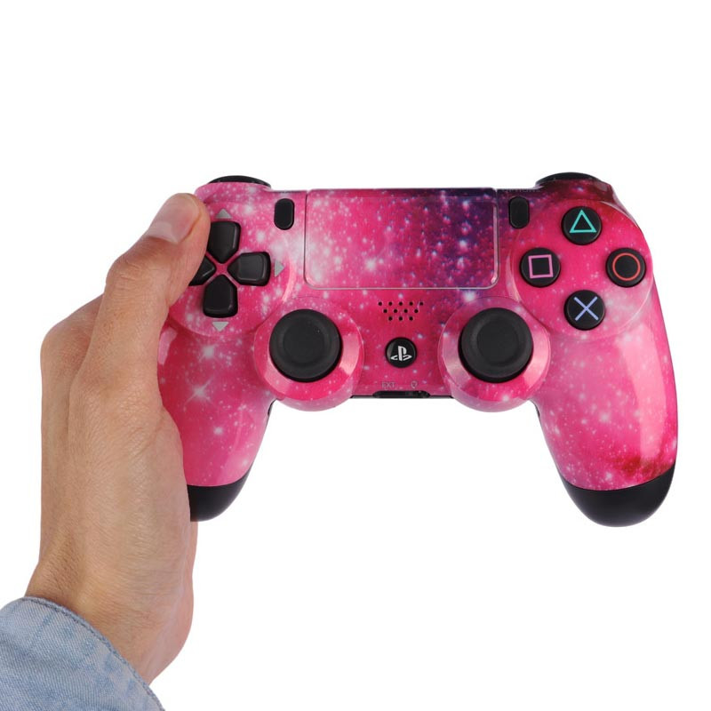 دسته بازی بی سیم SONY PlayStation 4 DualShock 4 High Copy طرح کهکشان