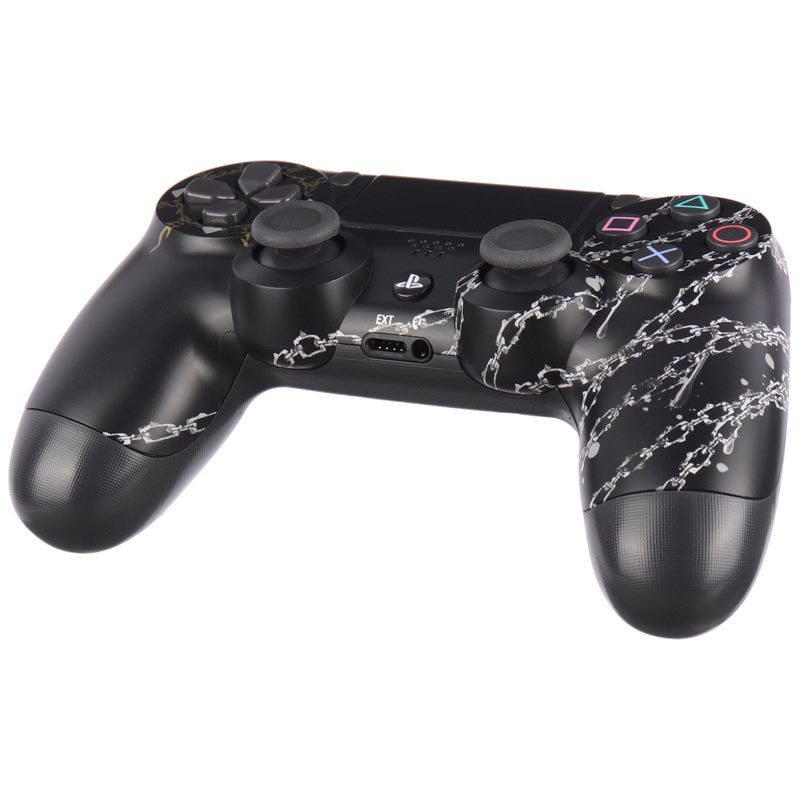 دسته بازی بی سیم SONY PlayStation 4 DualShock 4 High Copy طرح زنجیر