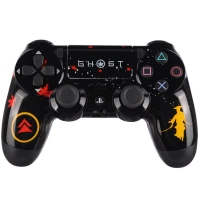 دسته بازی بی سیم SONY PlayStation 4 DualShock 4 High Copy طرح Ghost of Tsushima