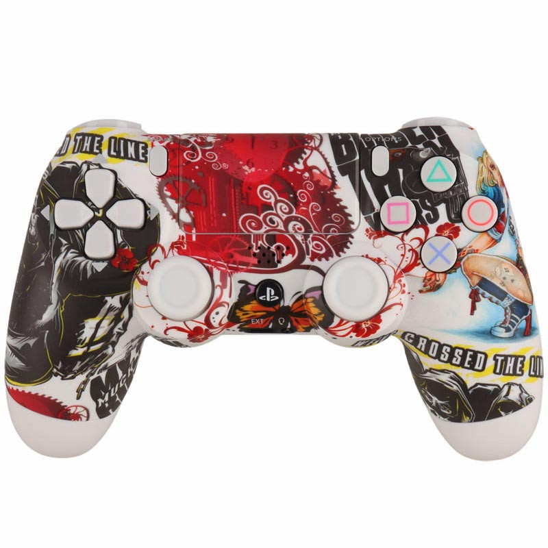 دسته بازی بی سیم SONY PlayStation 4 DualShock 4 High Copy طرح Harly Quinn