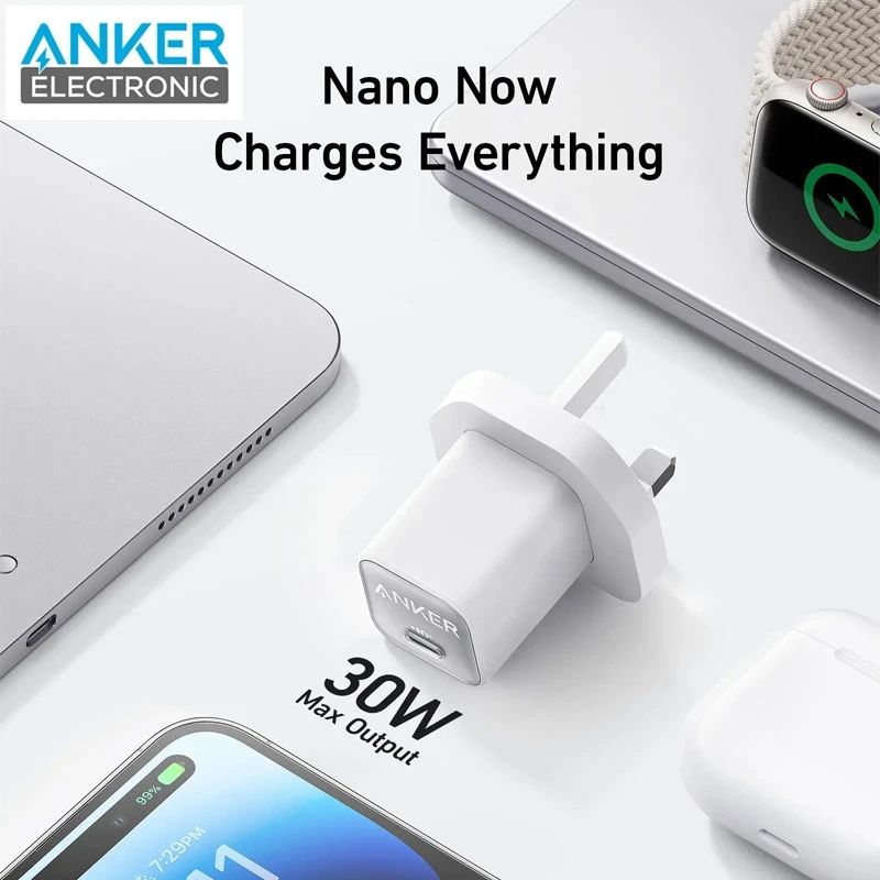 کلگی فست شارژ Anker A2147 GaN 3A 30W