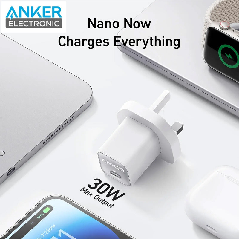 کلگی فست شارژ Anker A2147 GaN 3A 30W