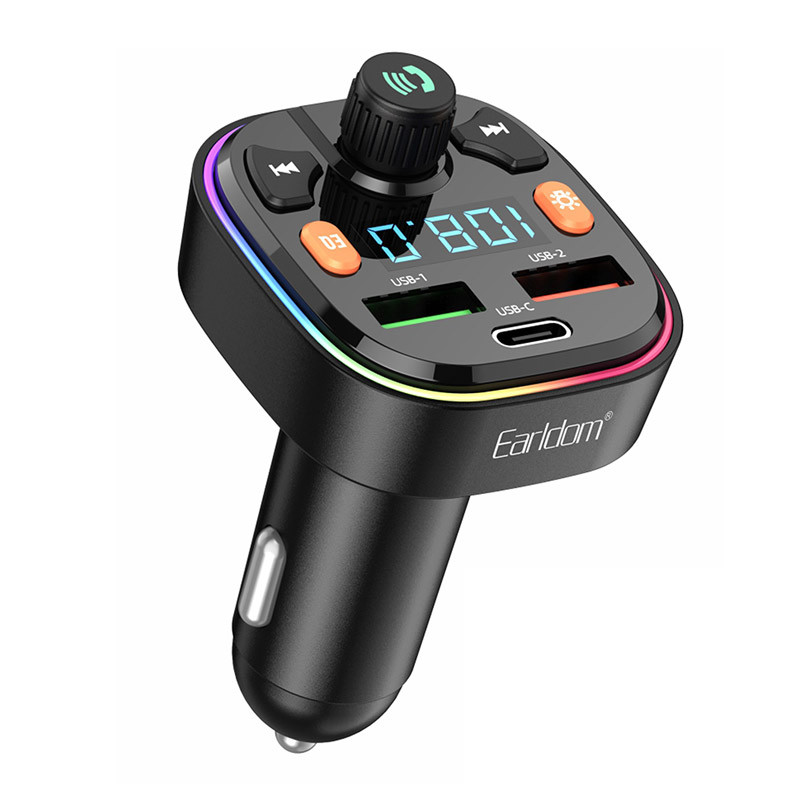 شارژر فندکی + FM Player بلوتوثی Earldom ET-M70