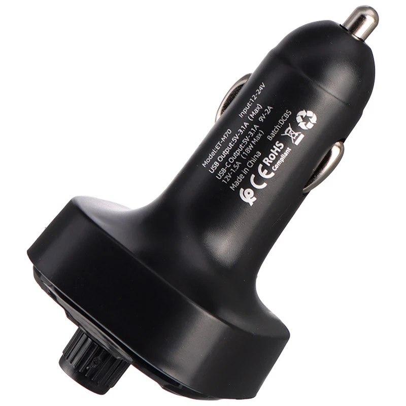 شارژر فندکی + FM Player بلوتوثی Earldom ET-M70