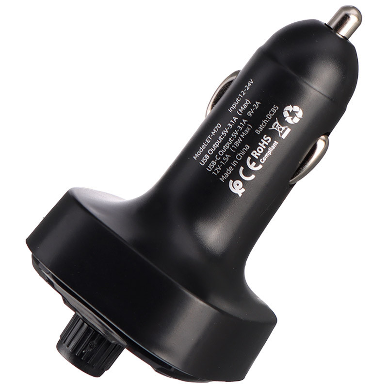 شارژر فندکی + FM Player بلوتوثی Earldom ET-M70