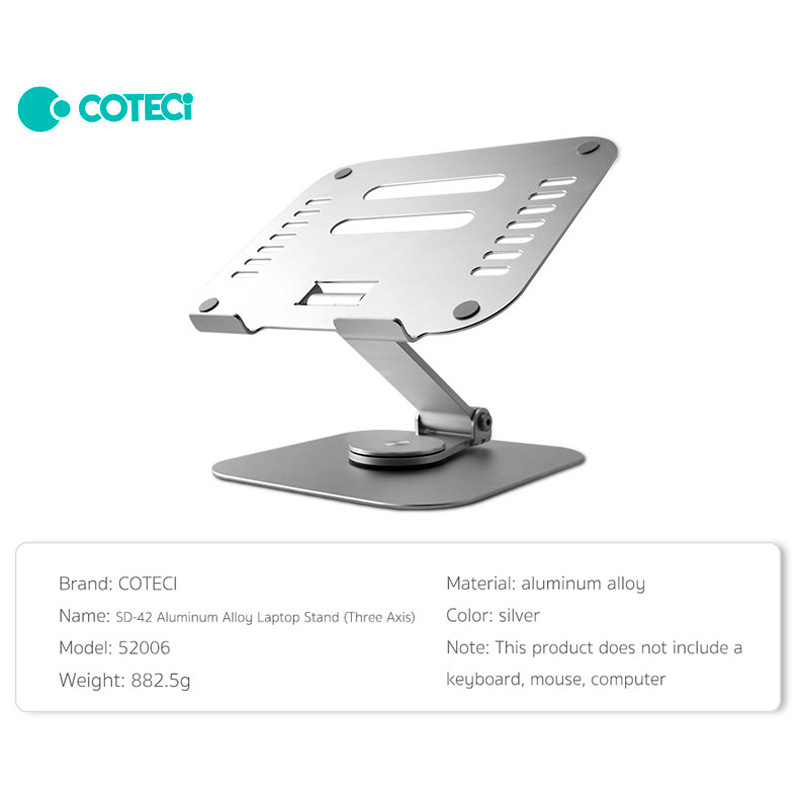 استند فلزی تاشو لپ تاپ Coteci SD-42 52006