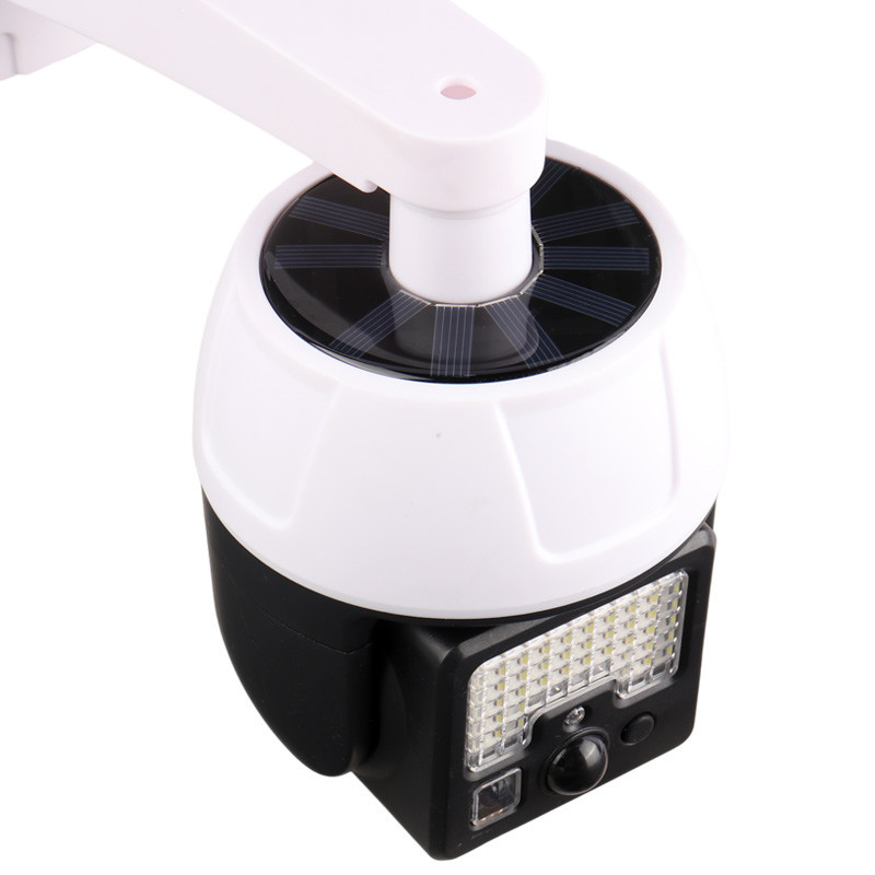 چراغ دیواری&nbsp;سنسوردار خورشیدی HW-5118-1 + ریموت کنترل