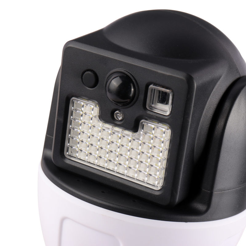 چراغ دیواری&nbsp;سنسوردار خورشیدی HW-5118-1 + ریموت کنترل
