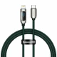 کابل تبدیل فست شارژ Baseus CATLSK Type-C to Lightning PD 20W 2.22A 1m