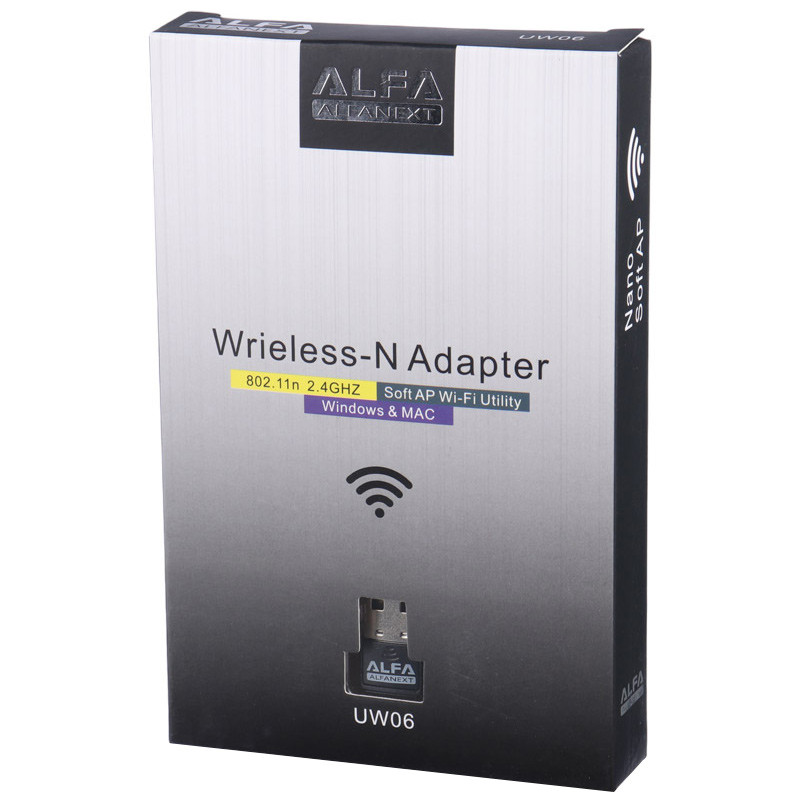 کارت شبکه بی سیم Alfa UW06 802.11N 270Mbps