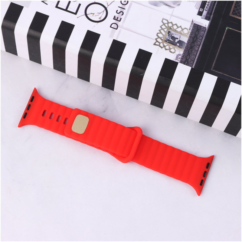 بند ساعت سیلیکونی Straps Gear4 طرح پافر 42/44/45/49mm