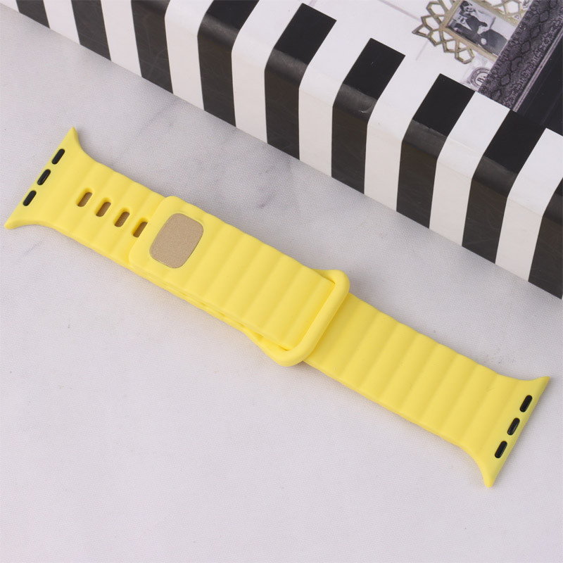 بند ساعت سیلیکونی Straps Gear4 طرح پافر 42/44/45/49mm
