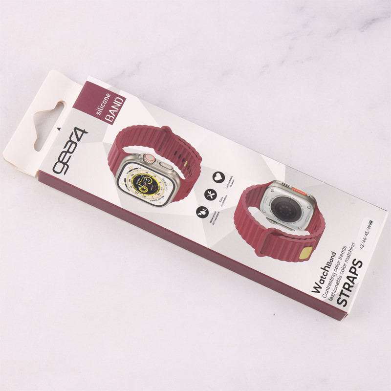 بند ساعت سیلیکونی Straps Gear4 طرح پافر 42/44/45/49mm