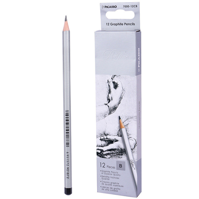 مداد طراحی پیکاسو Picasso 7000-12CB B بسته 12 عددی