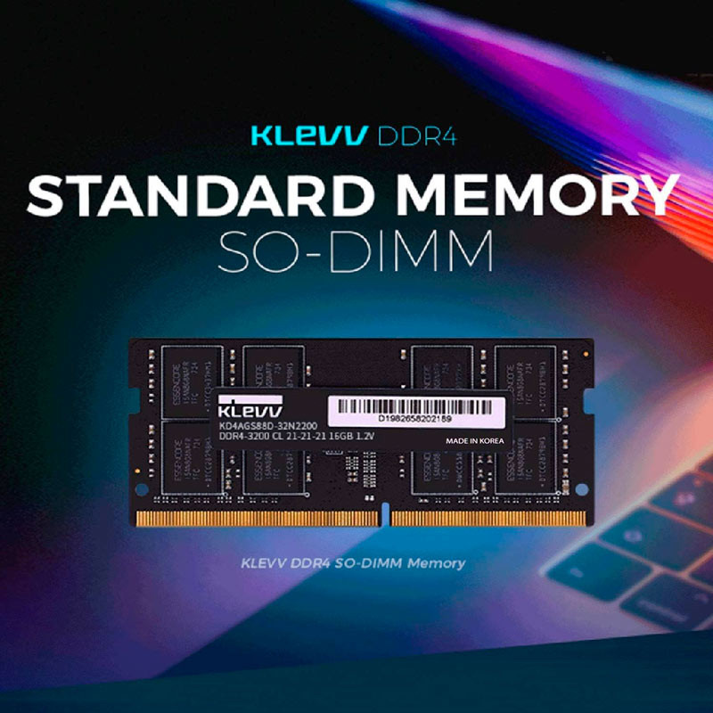 رم لپ تاپ Klevv KD4BGSA80-32N220A DDR4 32GB 3200MHz CL22