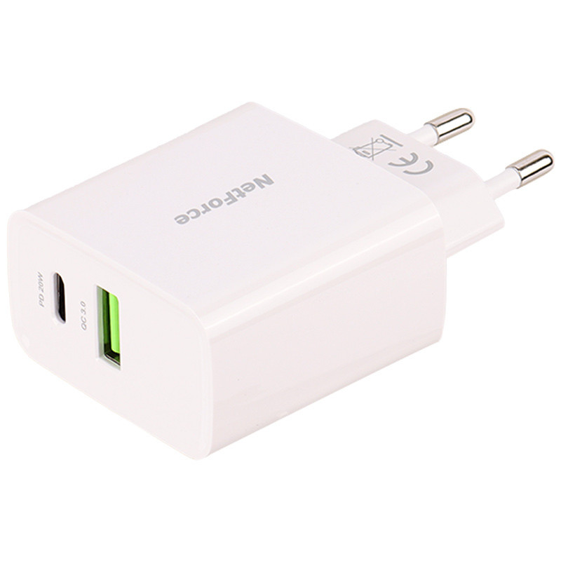 کلگی فست شارژ Netforce NW-220 2Port 3A QC PD 20W