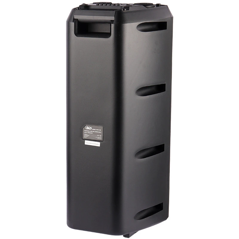 اسپیکر چمدانی بلوتوثی رم و فلش خور Liko MAX-150 + میکروفون و ریموت کنترل