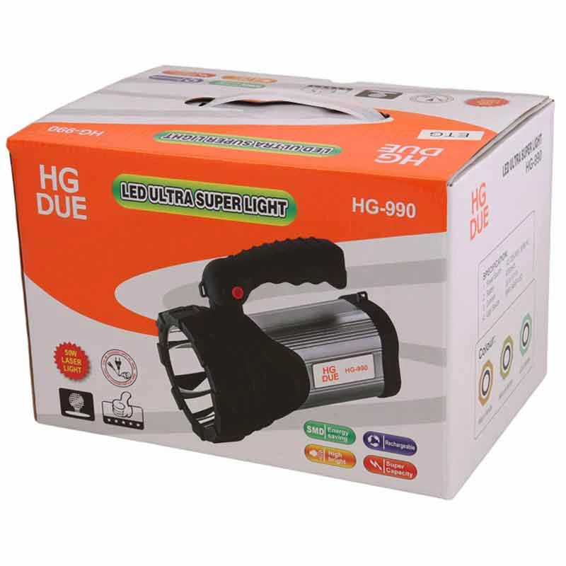 چراغ قوه شارژی HG-990