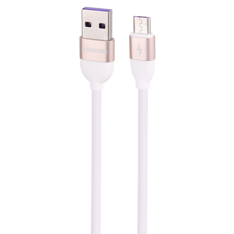 کابل میکرو یو اس بی فست شارژ Arson AN-S3V QC3.0 5A 1.2m
