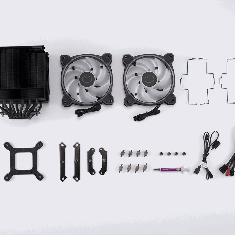 فن خنک کننده CPU کولر مستر Cooler Master Hyper 622 Halo ARGB