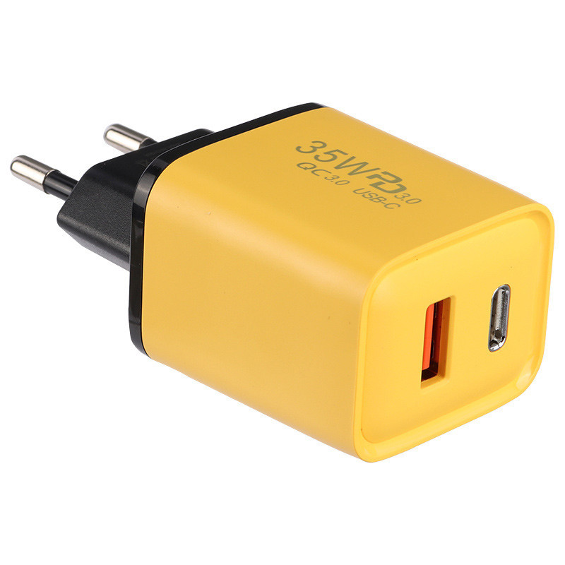 کلگی فست شارژ Genuine M-1 2Pin 2Port QC3.0 PD3.0 3.4A 35W شرینک