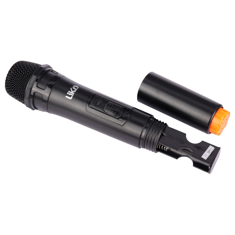 اسپیکر چمدانی بلوتوثی رم و فلش خور Liko MAX-250 + میکروفون و ریموت کنترل