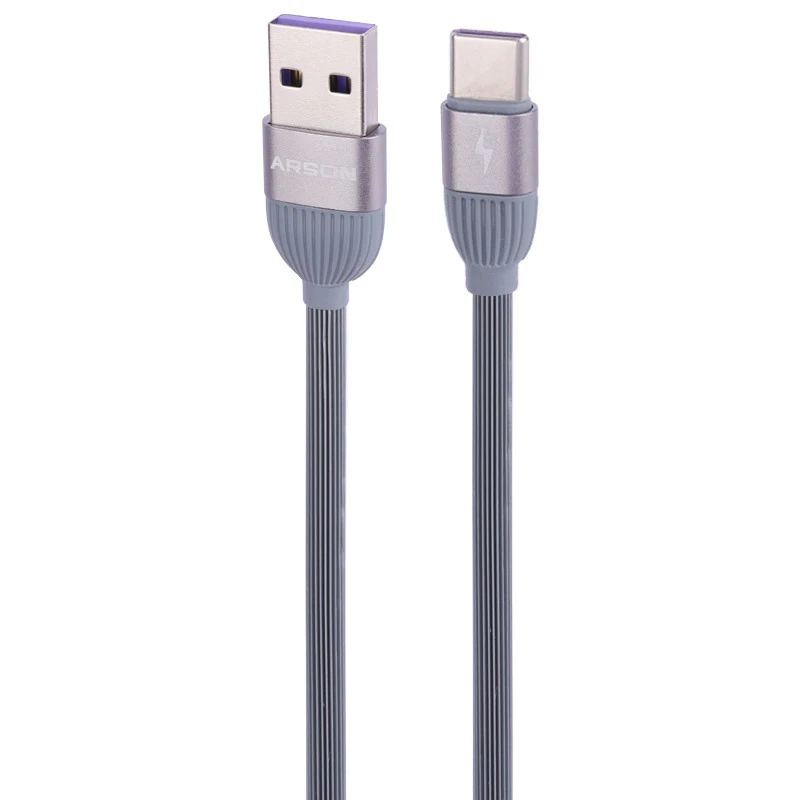 کابل تایپ سی فست شارژ Arson AN-S3C QC3.0 5A 1.2m