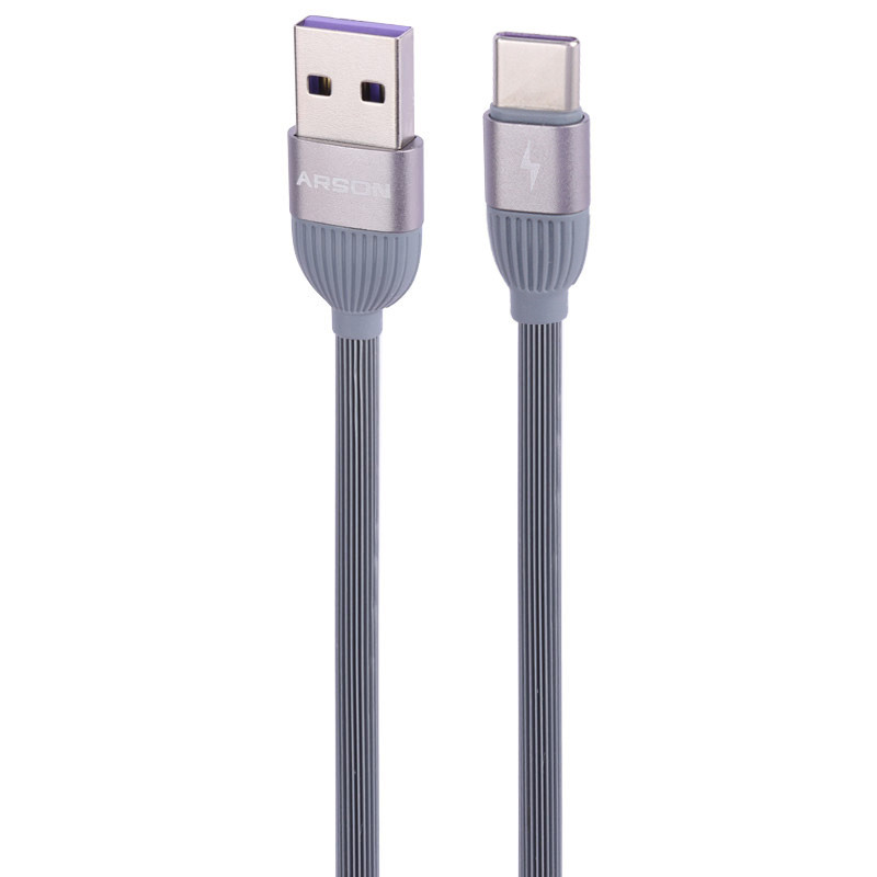 کابل تایپ سی فست شارژ Arson AN-S3C QC3.0 5A 1.2m