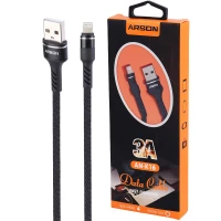 کابل آیفونی فست شارژ Arson AN-K16 3A 2m