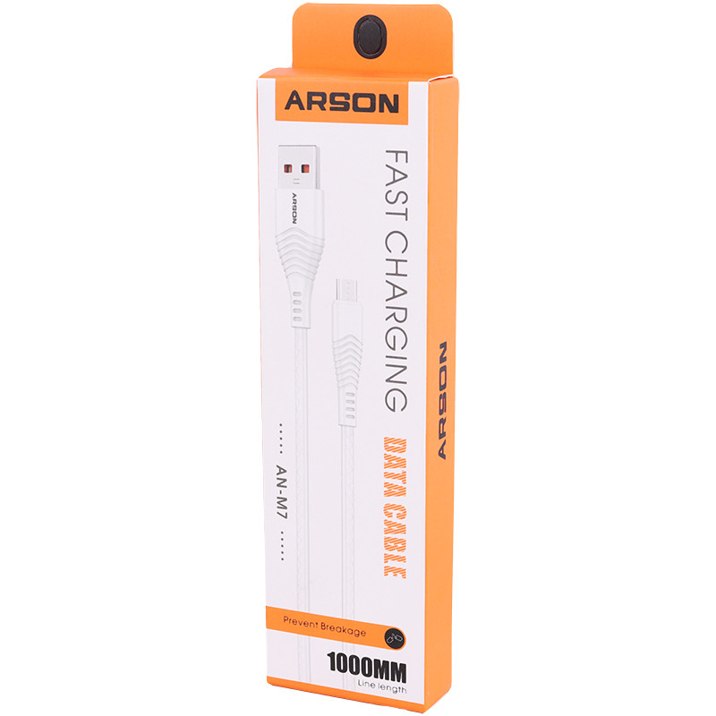 کابل میکرو یو اس بی Arson AN-M7 2.1A 1m