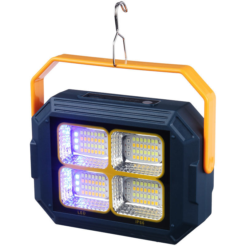 پروژکتور سیار شارژی و پاور بانک خورشیدی Led Solar LED Light