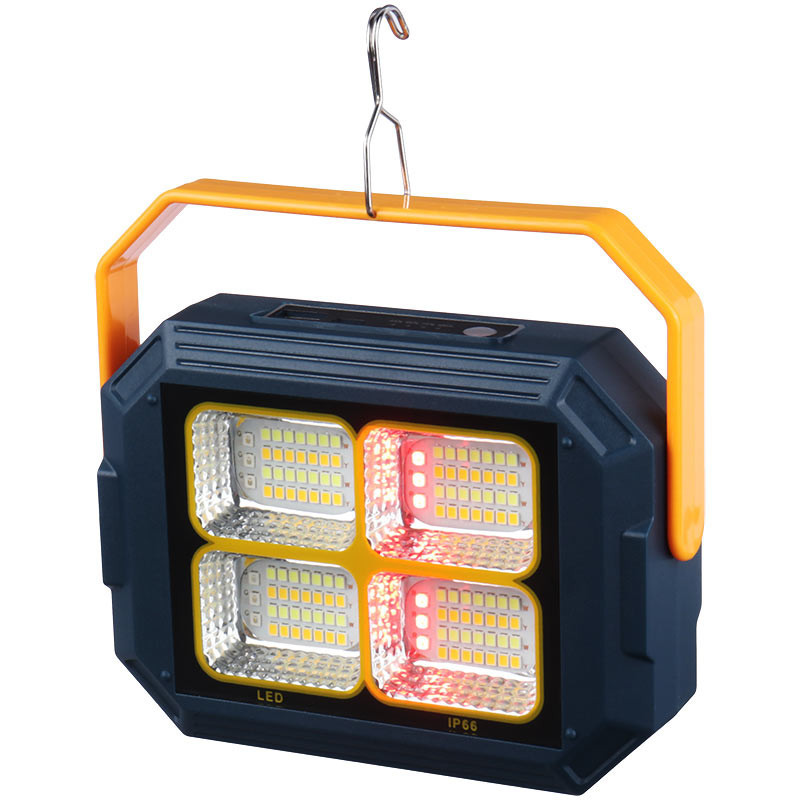 پروژکتور سیار شارژی و پاور بانک خورشیدی Led Solar LED Light