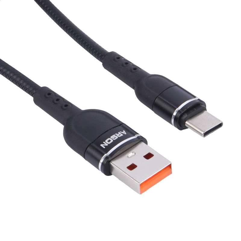 کابل تایپ سی فست شارژ Arson AN-A3 3A 1m