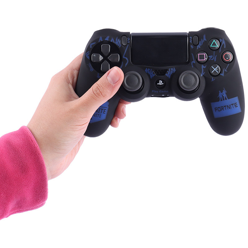 روکش دسته بازی PS4 طرح Fortnite Royale آبی کد 2